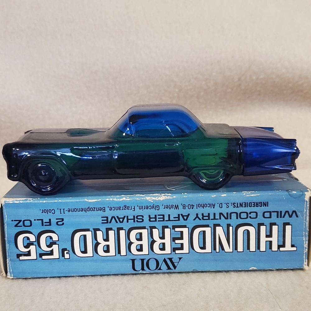 Vintage Avon Thunderbird 55 Deep Woods After Shave Car Decanter. - Picture 3 of 12